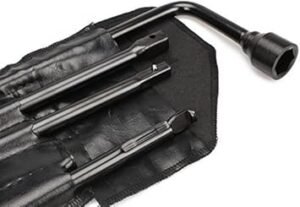Dr.Roc Spare Tire Tool Kit with Spare Tire Jack Handle and Lug Wrench Spare Tire Kit Compatible with Chevy Silverado Tahoe Avalanche Suburban GMC Sierra Yukon 19992019 Cadillac Escalade 20022018