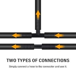 115PCS Car Vacuum Hose Connector Assortment12 Sizes Vacuum Tube Vacuum Line Kit with TeeStraightReducer ConnectorHeat Resistant 240 (460) Car Spare Parts for Car Truck SUV