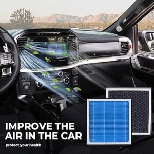 CF11182 Cabin Air Filter With Honda CivicClarityCRV CRVCRZ CRZFitHRV HRVInsightOdyssey Acura RDXTLX 2016 2017 2018 2019 2020 2021 2022 2023 2024 Activated Carbon Air Filters