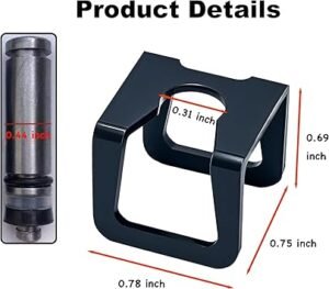 Jack Hoop Claw Clamp Clips Floor Jack Spare Parts Kit for 2 Ton Hydraulic Car Jacks 9mm 11mm Black Claw Clips Accessories（4PK）