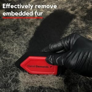 Mini Pet Hair Remover | Dog Hair Remover for Car Carpet Car Cleaning Supplies Cat Hair Remover for Furniture Reusable Carpet Brush and Lint Remover Pet Hair Removal Tool