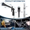 71yxP0BOAjL._AC_SX425_.jpg Car Cleaning Gun Detailing Interior Dryer Air Blow Gun High Pressure Blower Gun Car Detailing Kit Interior Cleaner Car Detailing Tools for Car Quickly Blasts Dirt and Dust Works with Air