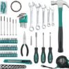 81EgUSNcx7L._AC_SX425_.jpg Cartman 148 Piece Automotive and Household Tool Set Perfect for Car Enthusiasts and DIY Home Repairs Green